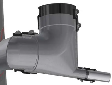 Condensate trap and vent connection assembly