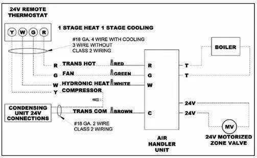 Typical electrical connections