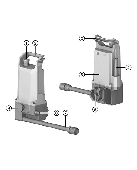 Components of the auto-feed unit