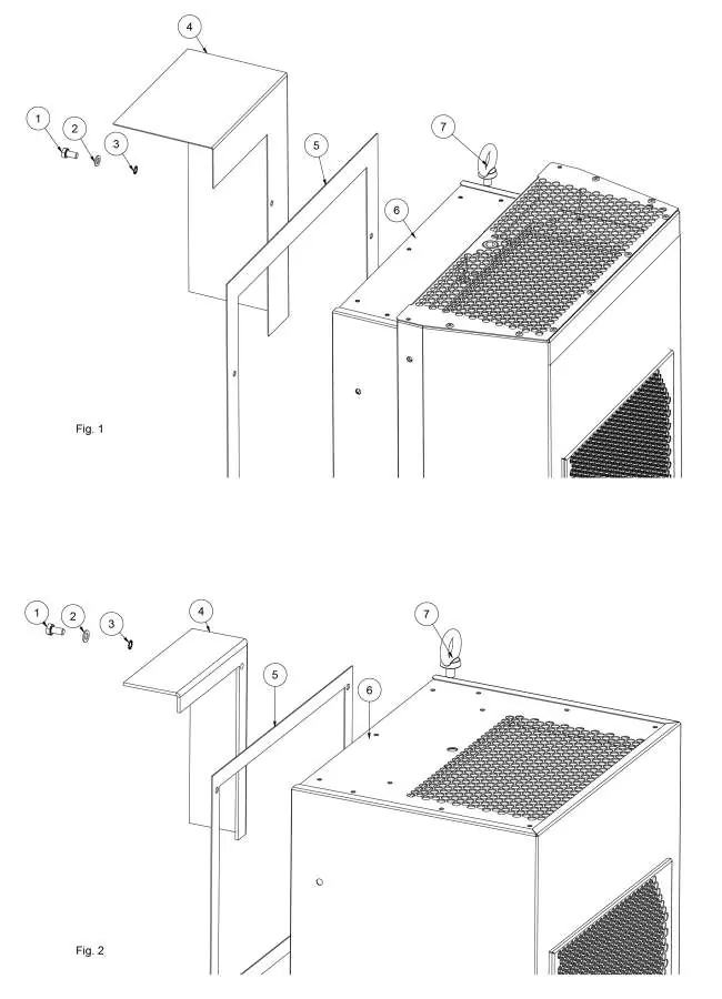 Mounting principle (recessed and external)