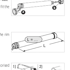 Assembly steps for the motor and tube