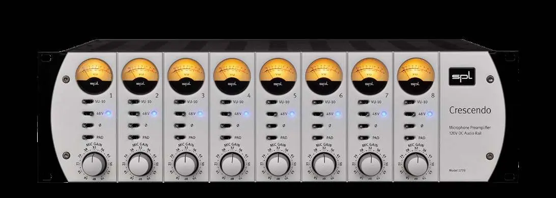 SPL Crescendo front panel controls