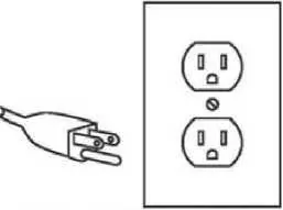 3-prong plug and outlet