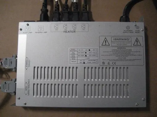 Power supply box connections