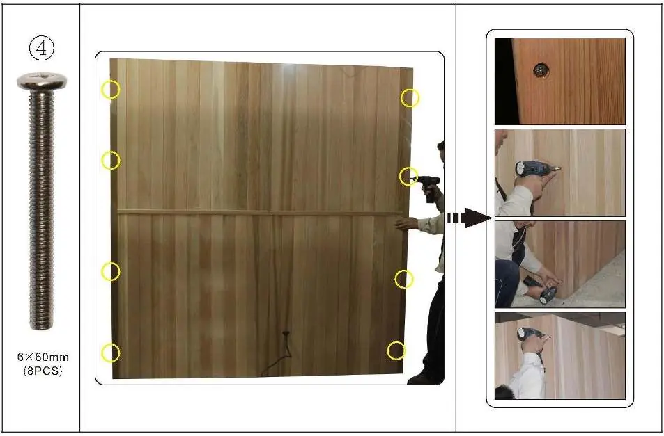 Wall panel installation