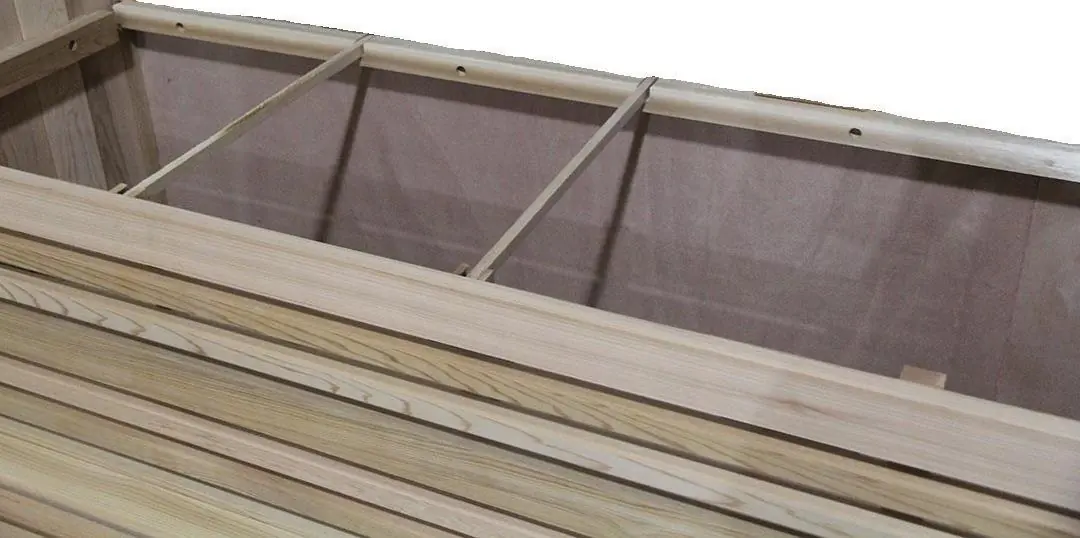 Bench support installation