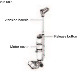 Extension handle assembly