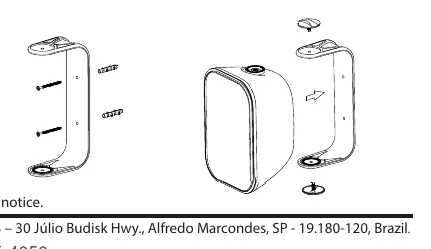 Installation steps for the TAQ-62 speaker