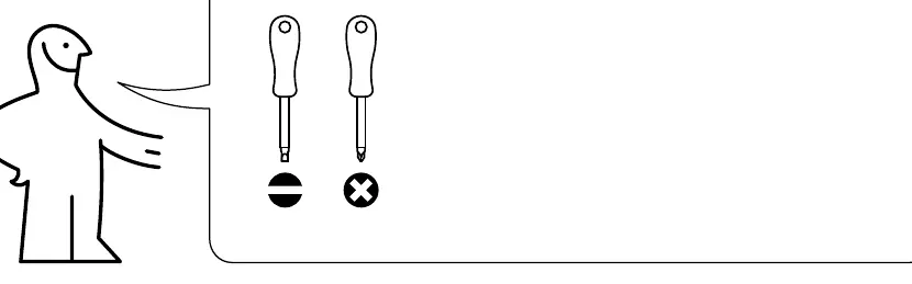 Required tools and assembly warnings