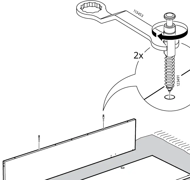 Example of structural connection