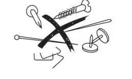 Do not vacuum sharp objects like nails, screws, or pins.