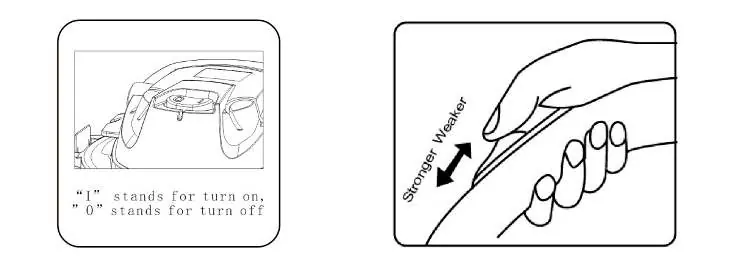 Switch and airflow adjustment