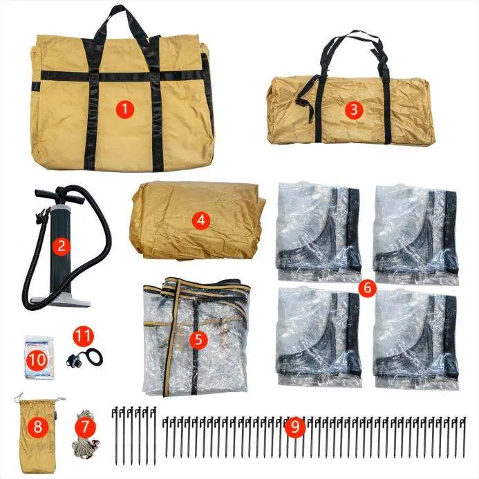 Parts list and components