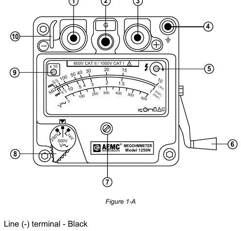Model 1250N Control Features
