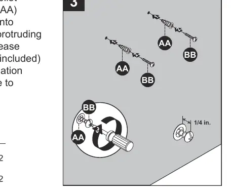 Installing anchors and screws