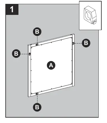 Step 1: Measuring mounting hangers