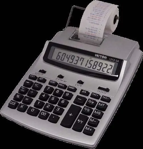 Victor 1212-3A Printing Calculator