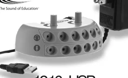 Califone 1216-USB Stereo USB Jackbox