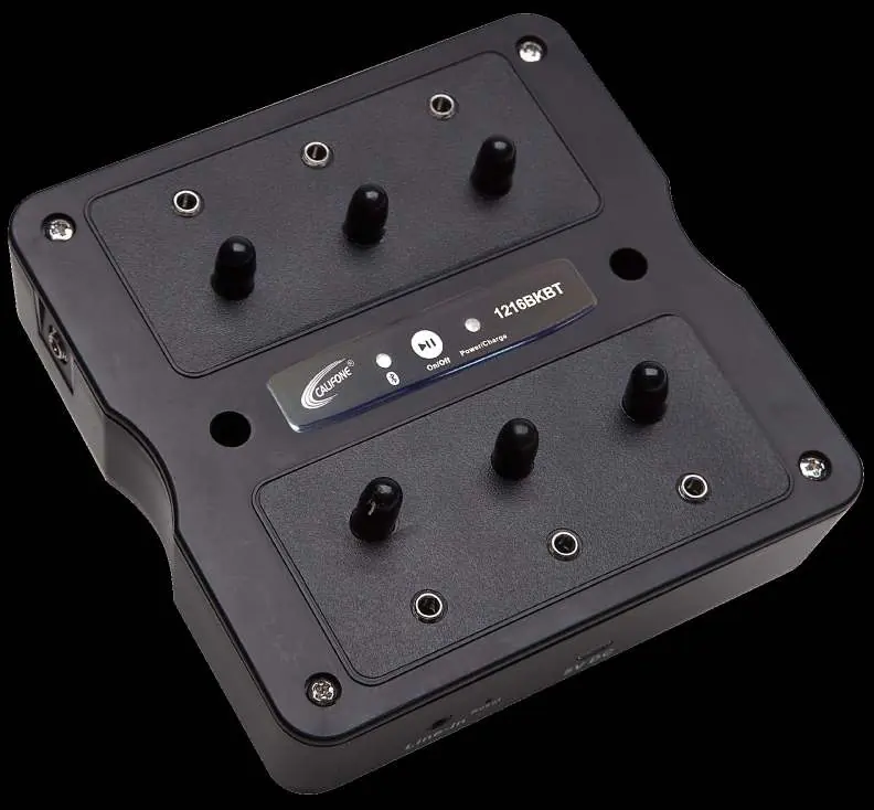 Califone 1216BKBT Bluetooth Jackbox
