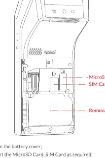 Installing SIM and MicroSD cards