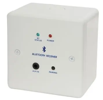 Av Link Bluetooth Receiver Wallplate