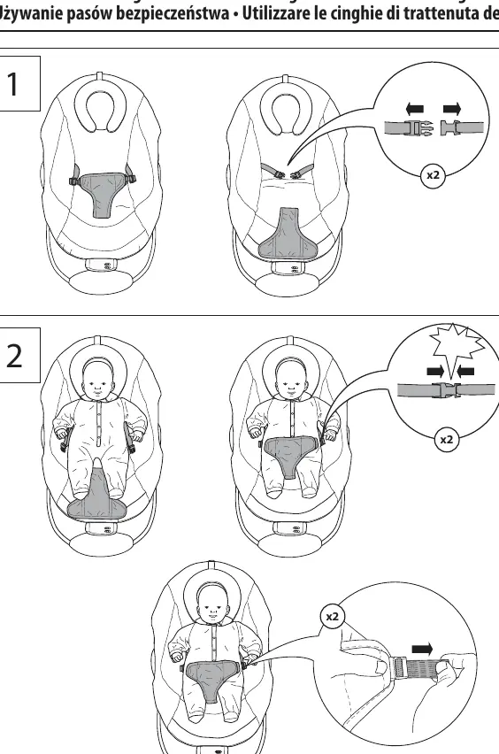 Using the seat restraint