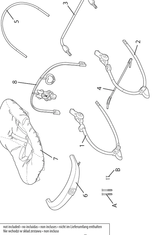 Parts list and component diagram