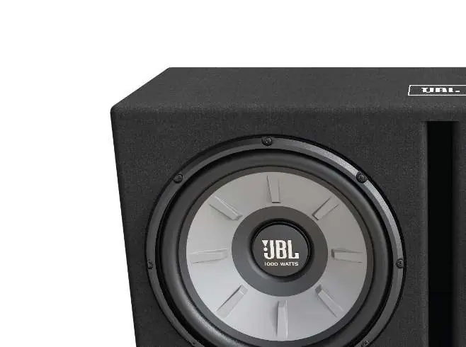 JBL STAGE 1220B subwoofer enclosure.