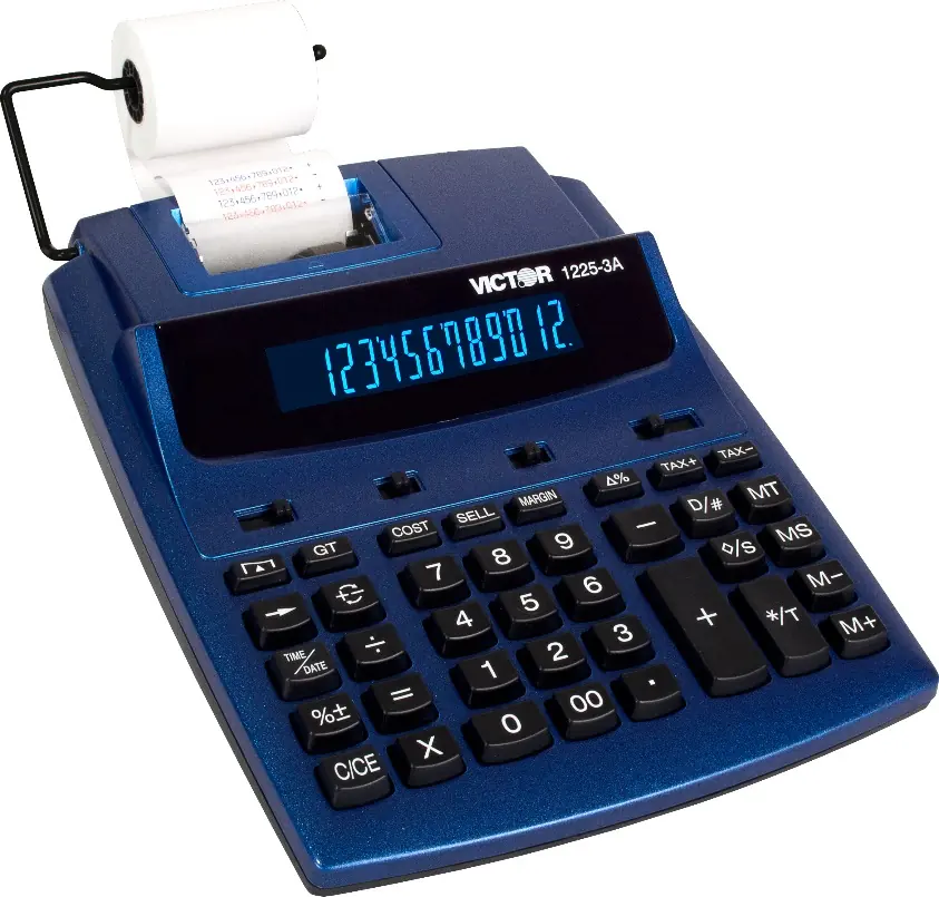 Victor 1225-3A Printing Calculator