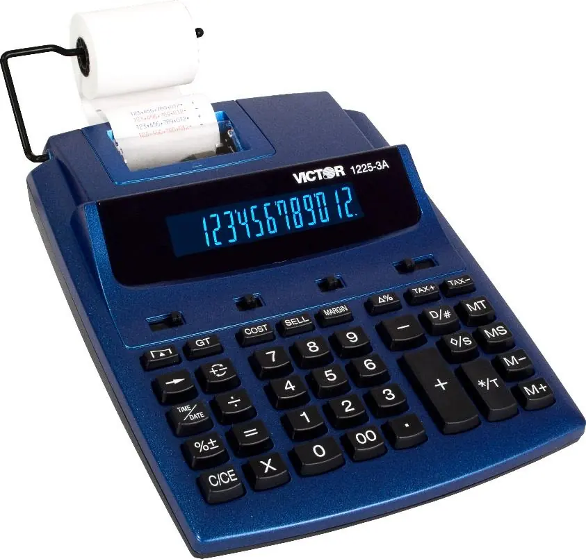 Victor 1225-3A Printing Calculator