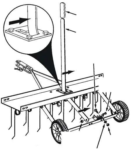 Lift handle assembly