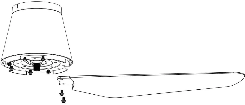 Blade attachment