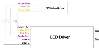 Motion Sensor Wiring Diagram