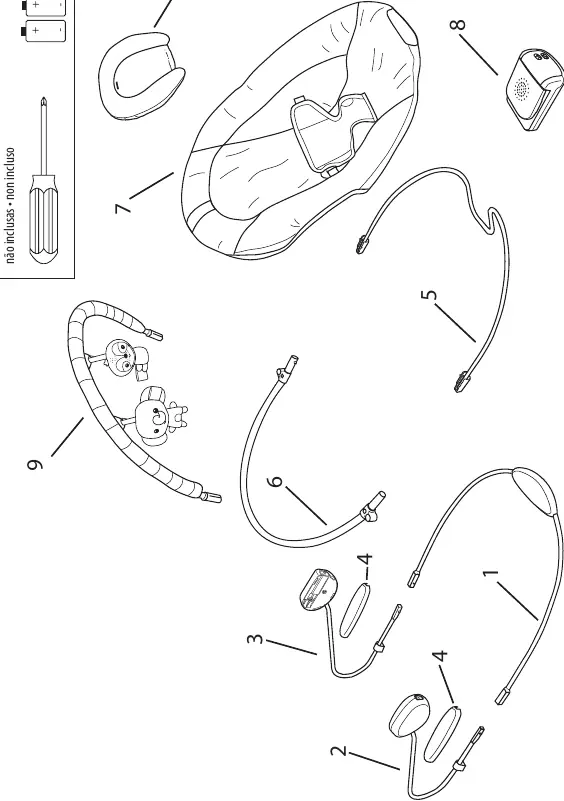 Parts identification diagram