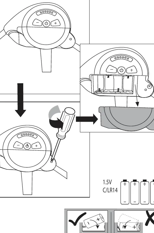 Battery compartment installation