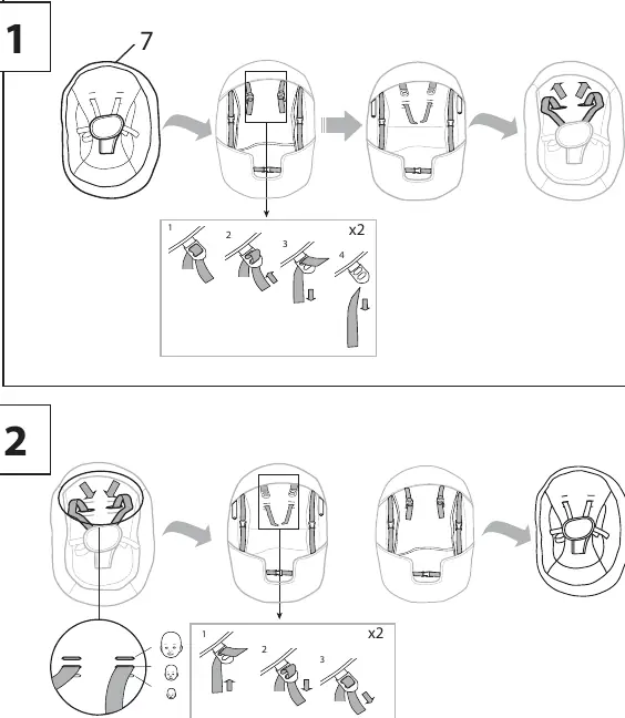 Seat restraint adjustment