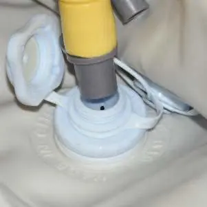 Foot pump operation