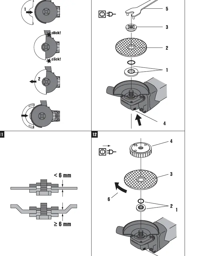 Disc mounting and Kwik-Lock installation