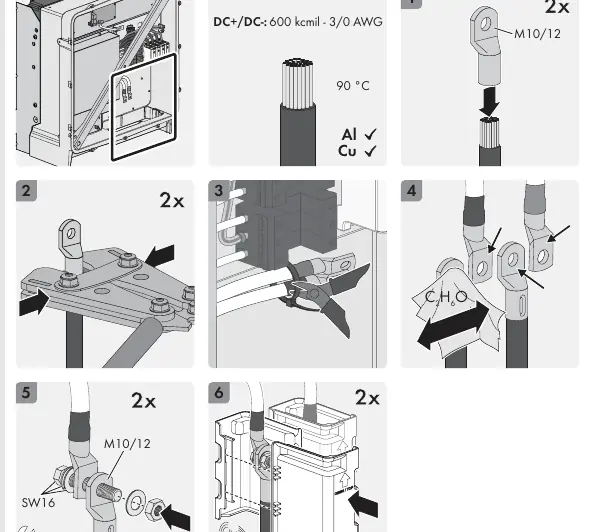 DC Connection Details
