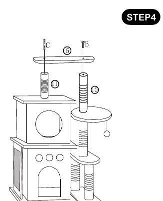 Step 4: Platform attachment