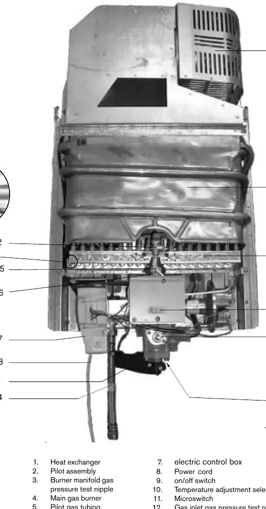 Diagram of AquaStar 125FX