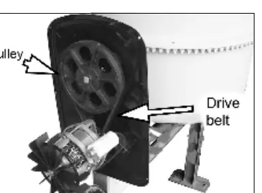 Motor and drive assembly