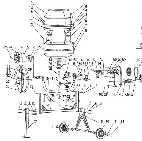 Parts diagram