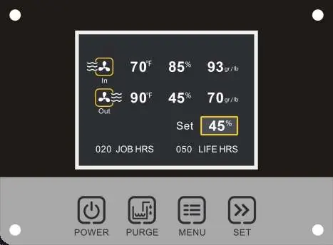 Control Panel Interface