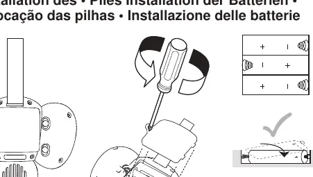 Battery installation procedure