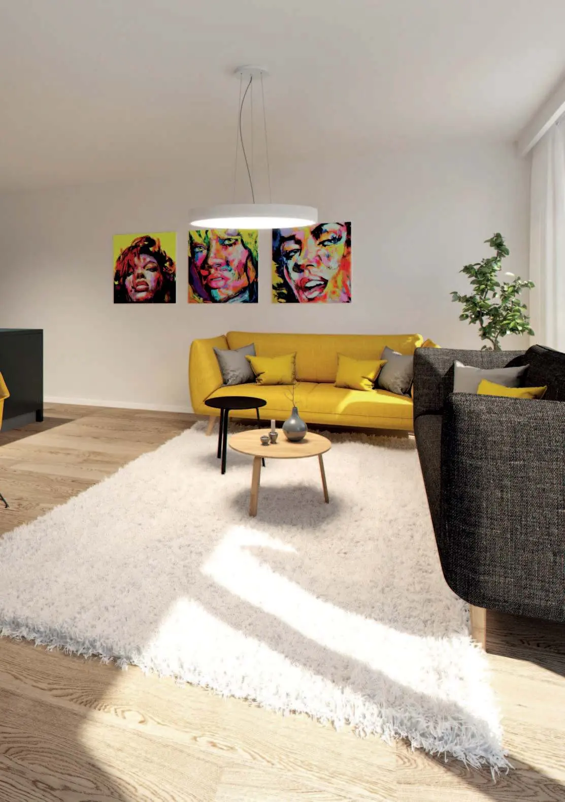 MONO SLIM P-Z pendant light installation example