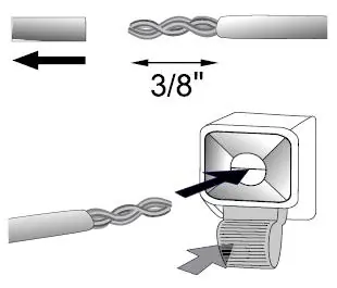 Wiring connection steps