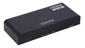 Av:link 4K HDMI Splitter 1x2 unit
