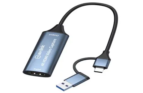 Av Link 4K HDMI Video Capture Card