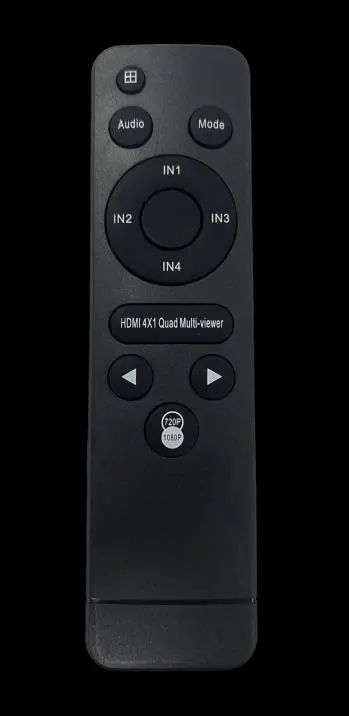 Remote control layout